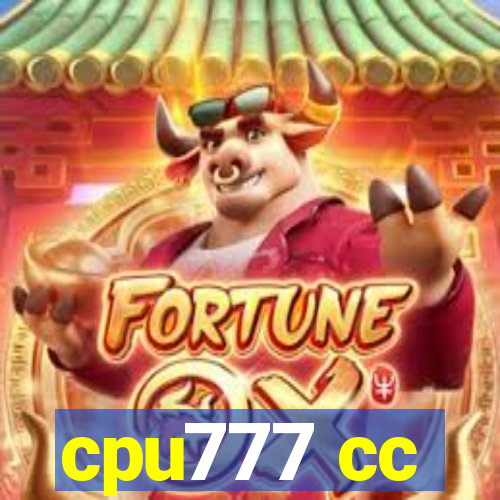 cpu777 cc